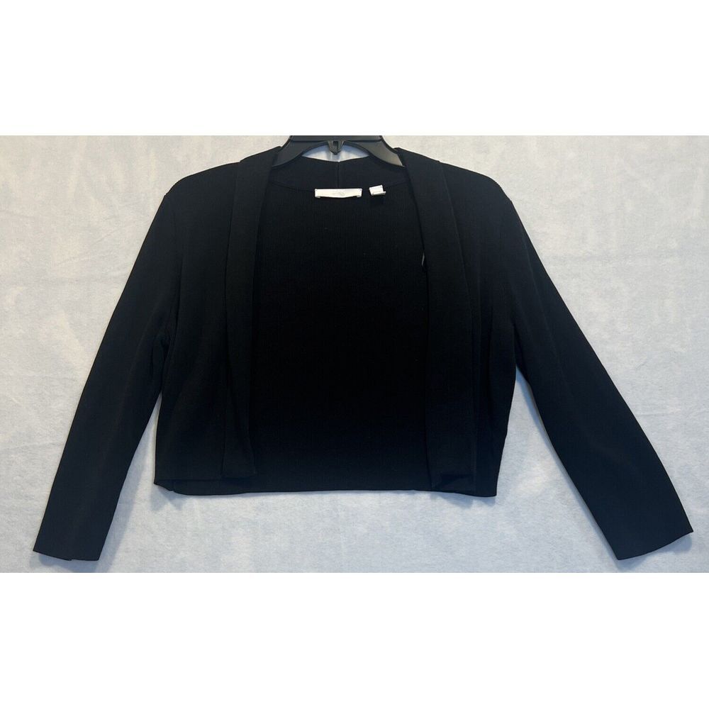 Boss Hugo Boss Black 3/4 Sleeve Cropped Shrug‎ Women's size Small